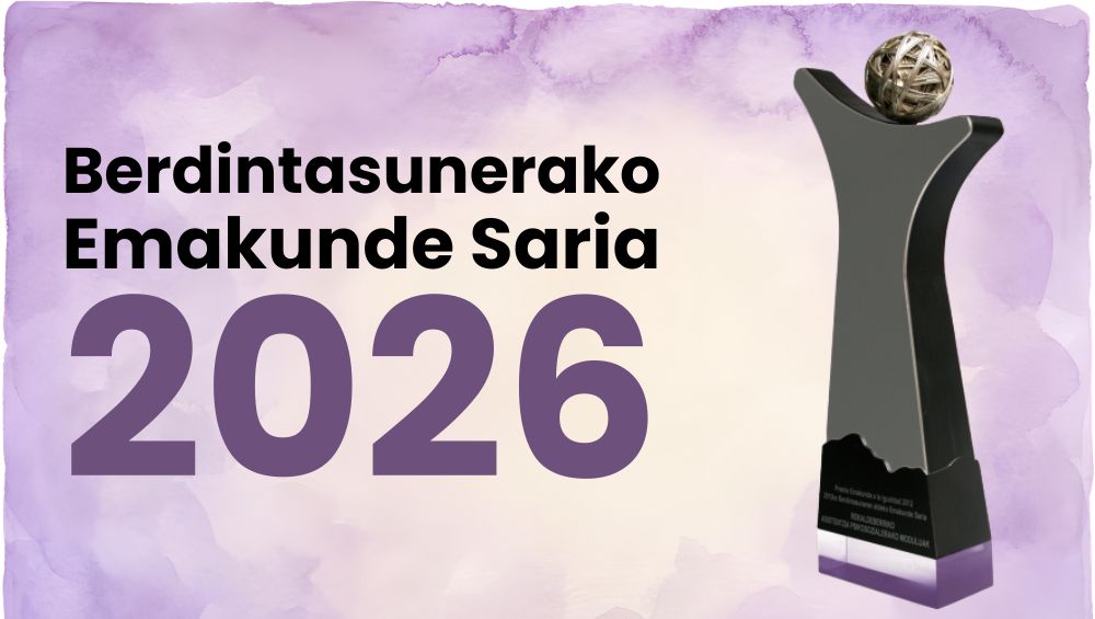 Berdintasunerako Emakunde Saria 2026